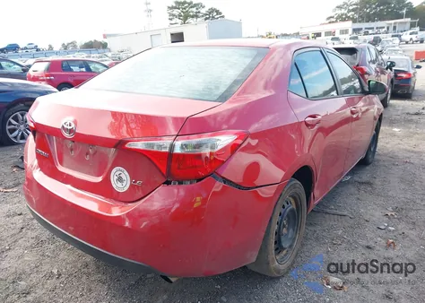 2015 Toyota Corolla Le from USA, damaged, VIN 2T1BURHE0FC424942